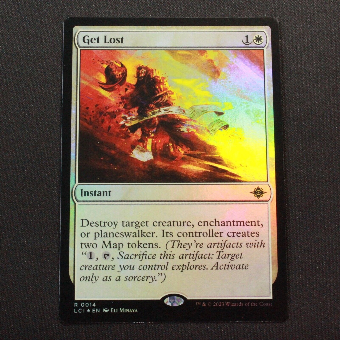 MTG The Lost Caverns of Ixalan (LCI) Rare FOIL Get Lost 14 NM