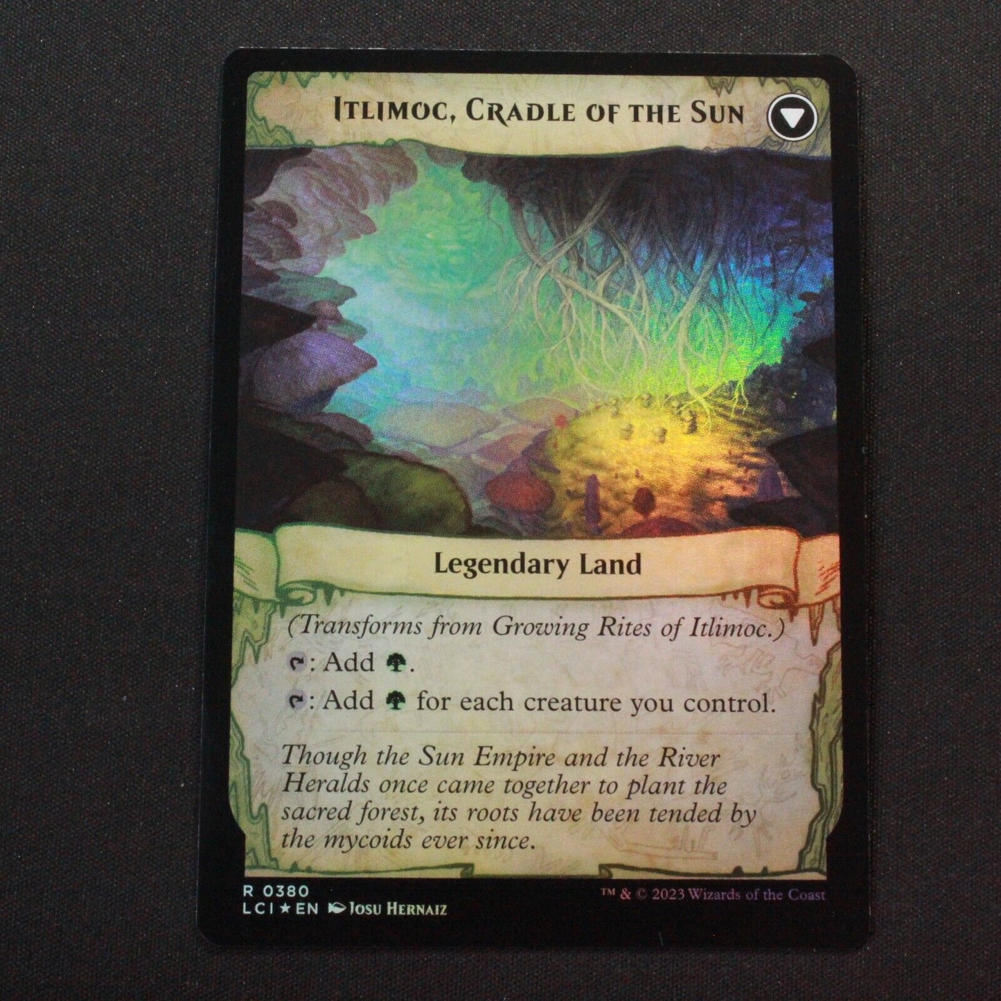 MTG The Lost Caverns Ixalan LCI FOIL Growing Rites of Itlimoc Ext Art 380 NM