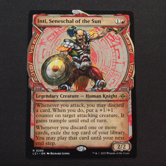 MTG The Lost Caverns of Ixalan LCI Inti, Seneschal of the Sun Showcase 295 NM