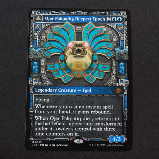 MTG The Lost Caverns of Ixalan LCI Ojer Pakpatiq Deepest Epoch Showcase 315 NM