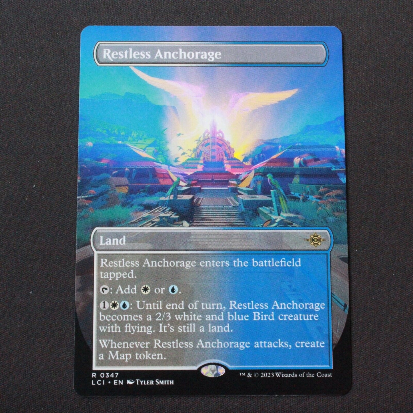 MTG The Lost Caverns of Ixalan (LCI) Rare Restless Anchorage (Borderless) 347 NM