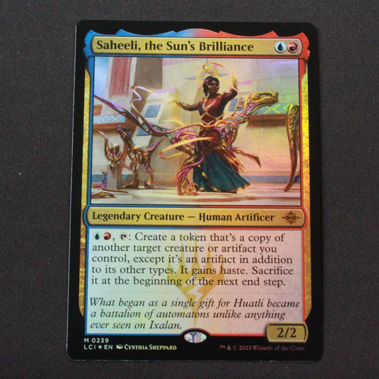 MTG The Lost Caverns of Ixalan LCI FOIL Saheeli the Sun's Brilliance 239 NM