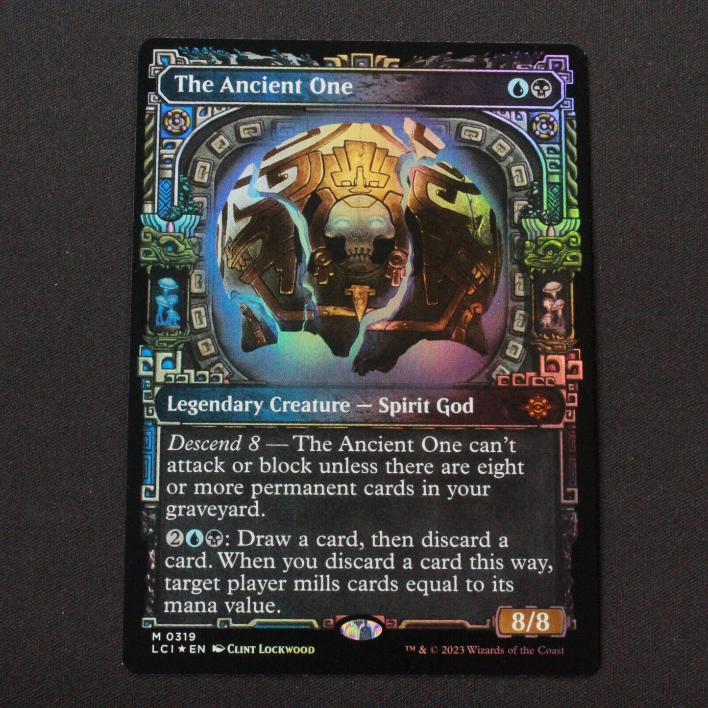MTG The Lost Caverns of Ixalan LCI Mythic FOIL The Ancient One Showcase 319 NM