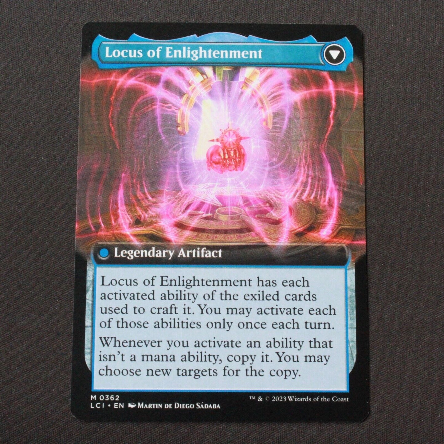 MTG The Lost Caverns of Ixalan LCI Mythic The Enigma Jewel Extended Art 362 NM