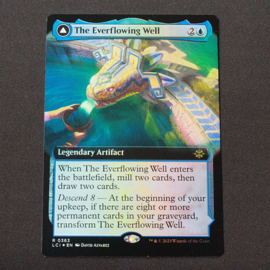 MTG The Lost Caverns of Ixalan LCI FOIL The Everflowing Well Extended Art 363 NM