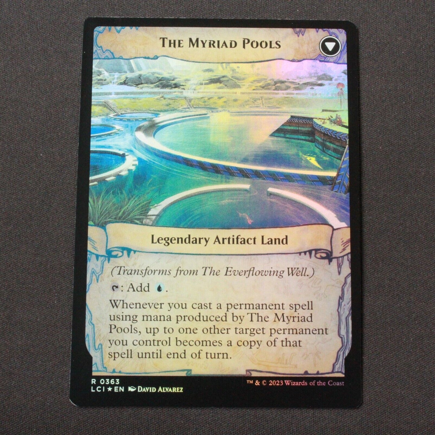 MTG The Lost Caverns of Ixalan LCI FOIL The Everflowing Well Extended Art 363 NM