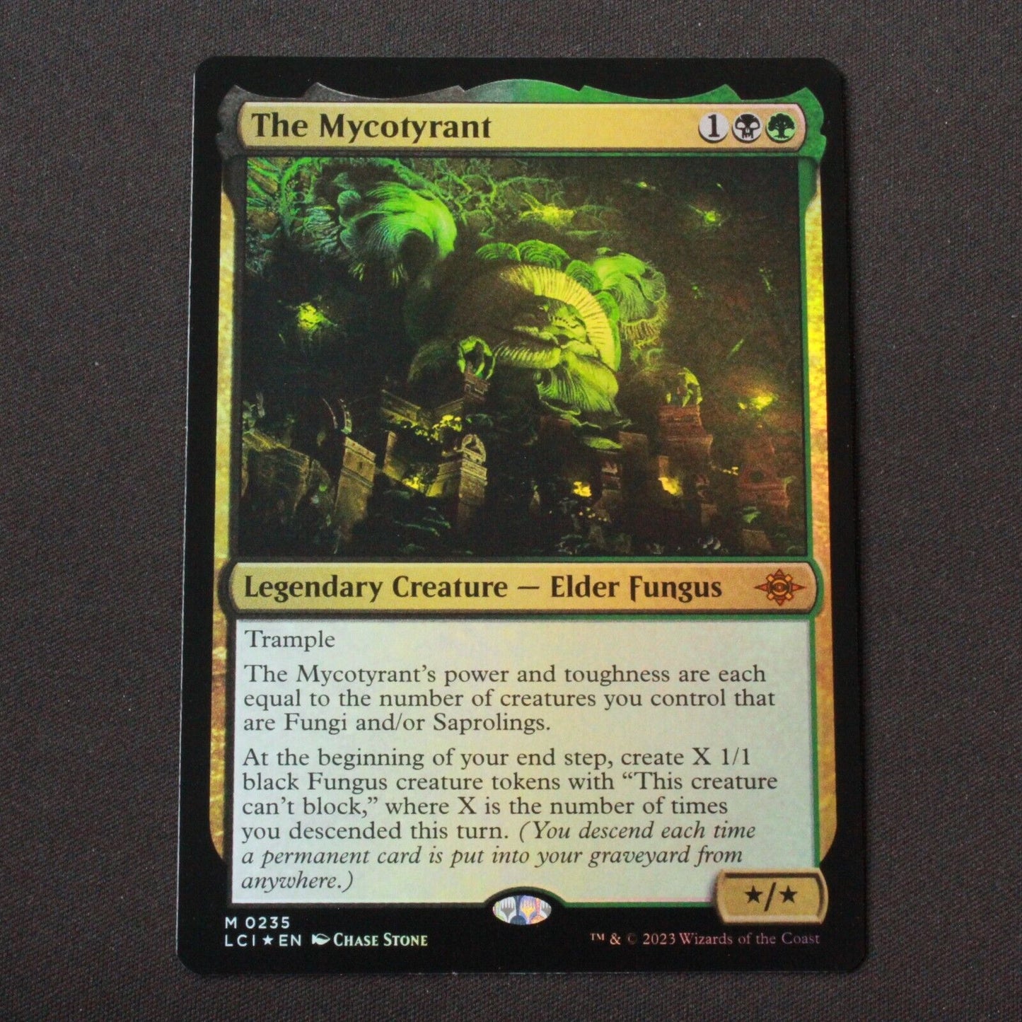 MTG The Lost Caverns of Ixalan (LCI) Mythic FOIL The Mycotyrant 235 NM