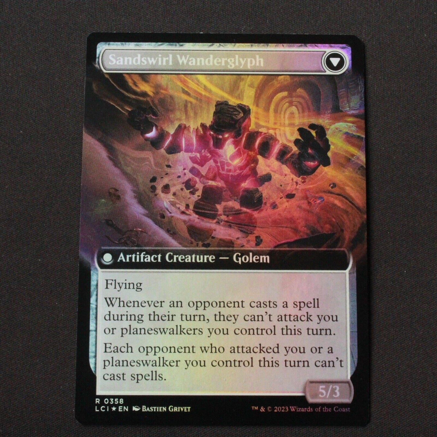 MTG The Lost Caverns of Ixalan LCI FOIL Unstable Glyphbridge Extended Art 358 NM