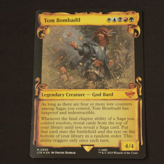 MTG The Lord of the Rings (LTR) FOIL Tom Bombadil (Showcase Scrolls) 685 NM