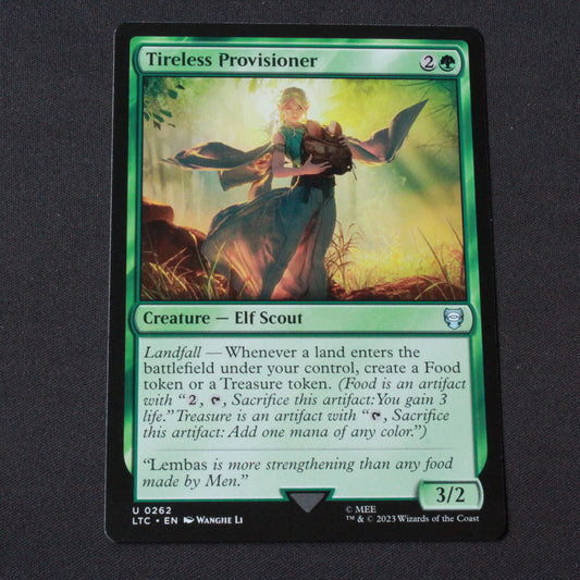 MTG Commander: The Lord of the Rings (LTC) Uncommon Tireless Provisioner 262 NM