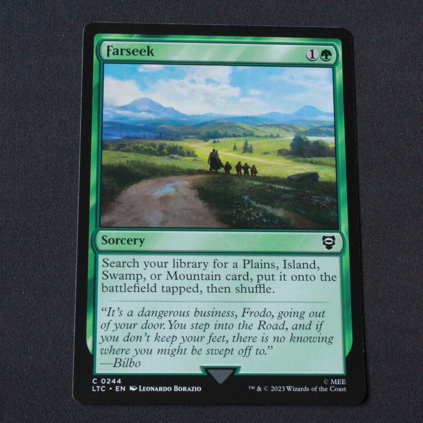MTG Commander: The Lord of the Rings (LTC) Common Farseek 244 NM