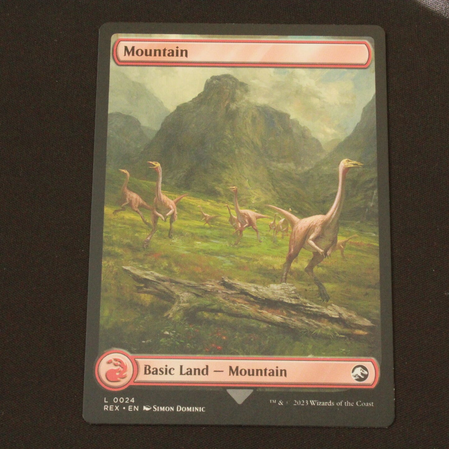 MTG Universes Beyond: Jurassic World Collection (REX) Land Mountain 24 NM