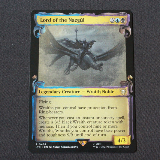 MTG Commander Lord of the Rings LTC Lord of the Nazgul Showcase Scrolls 467 NM