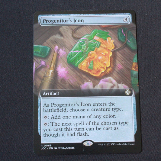 MTG Commander Lost Caverns of Ixalan (LCC) Progenitor's Icon Extended Art 68 NM