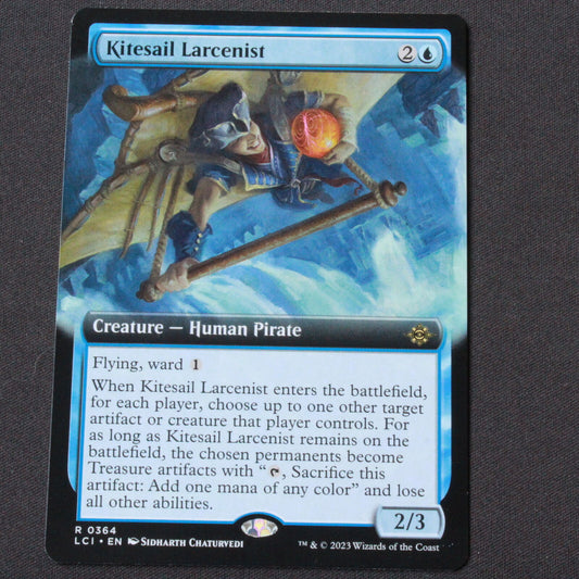 MTG Lost Caverns of Ixalan (LCI) Rare Kitesail Larcenist (Extended Art) 364 NM