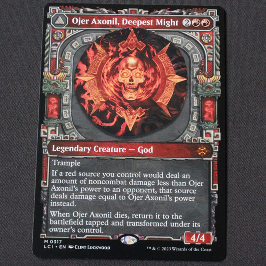 MTG Lost Caverns of Ixalan (LCI) Ojer Axonil, Deepest Might (Showcase) 317 NM