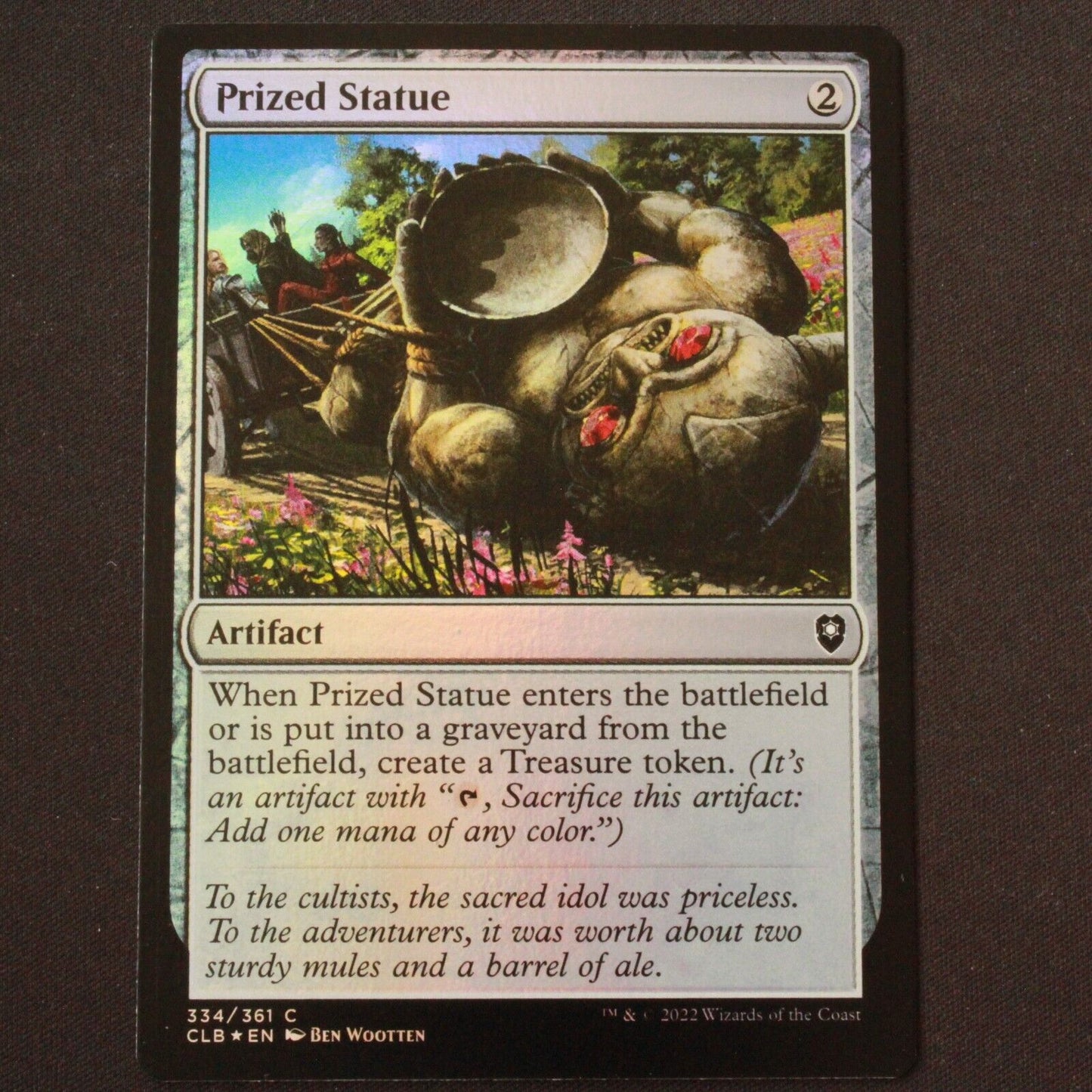 MTG Commander Legends Baldur's Gate CLB Common FOIL Prized Statue 334 NM