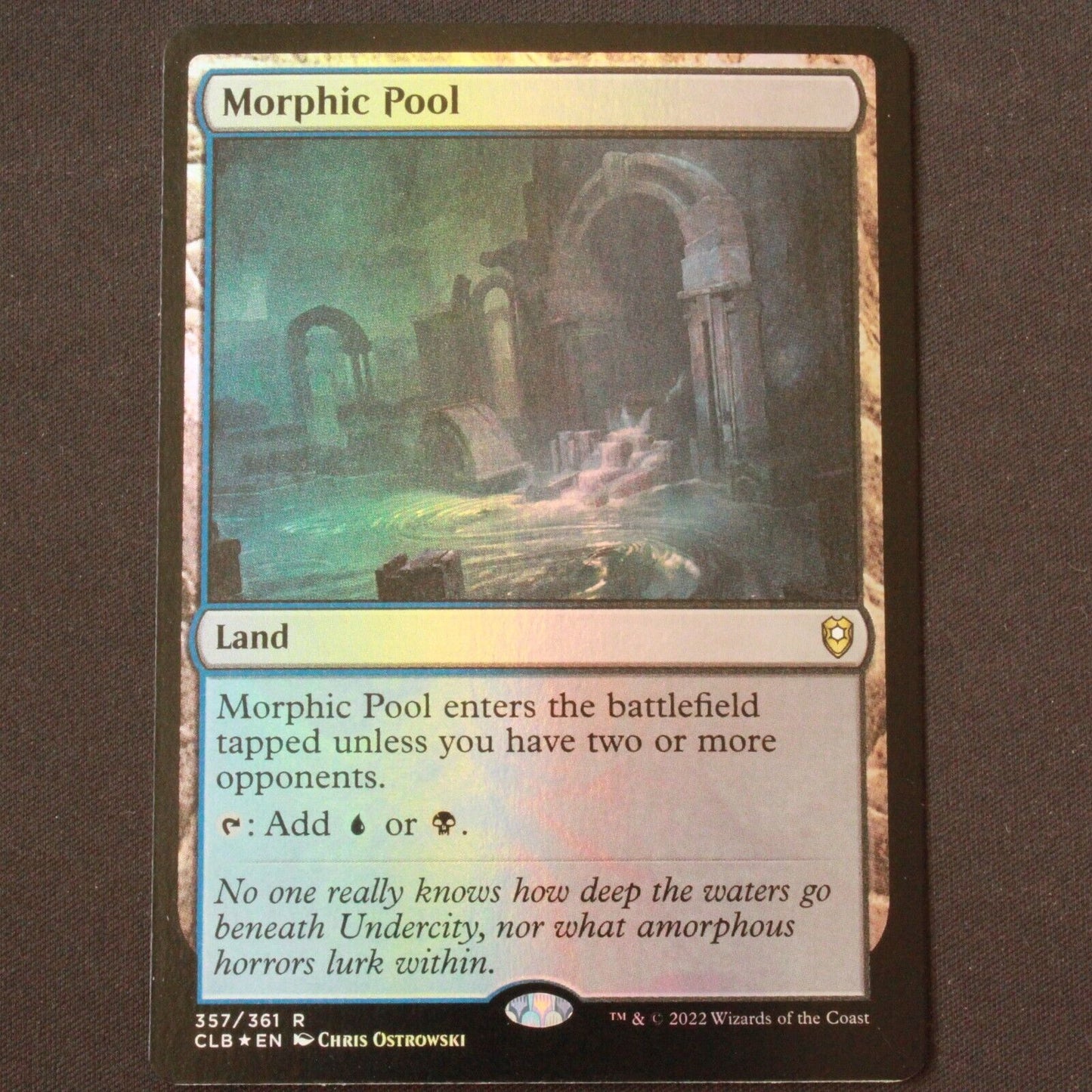 MTG Commander Legends Baldur's Gate CLB Rare FOIL Morphic Pool 357 NM