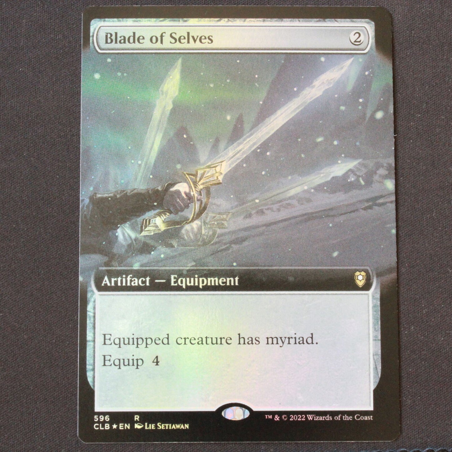 MTG Commander Legends Baldur's Gate CLB FOIL Blade of Selves Extended Art 596 NM