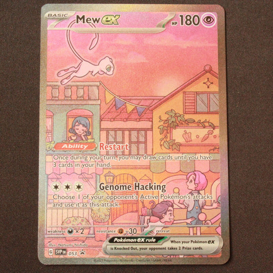 Pokemon SV: Scarlet & Violet Promo Holofoil Mew ex 53 NM