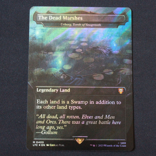 MTG Commander: Lord of the Rings LTC FOIL The Dead Marshes Surge Foil 405 NM