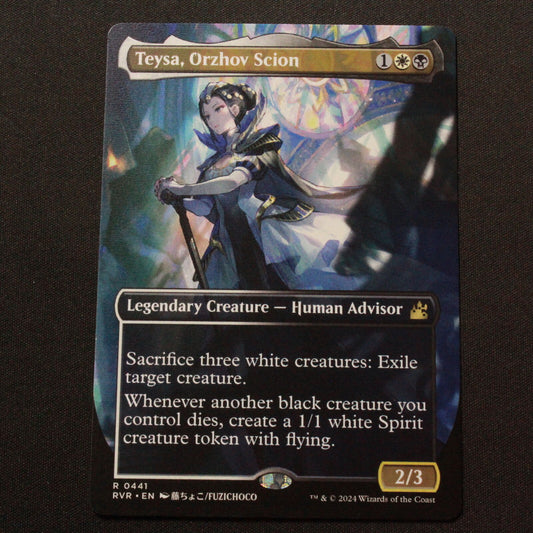 MTG Ravnica Remastered (RVR) Rare Teysa, Orzhov Scion (Anime Borderless) 441 NM