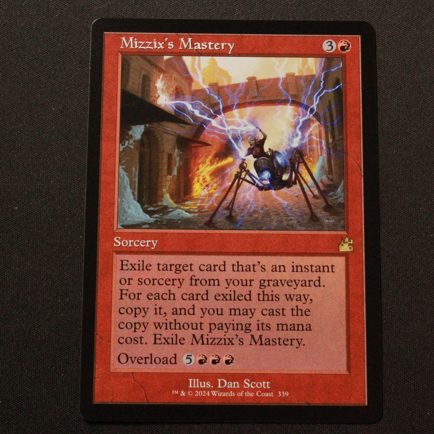 MTG Ravnica Remastered (RVR) Rare Mizzix's Mastery (Retro Frame) 339 NM