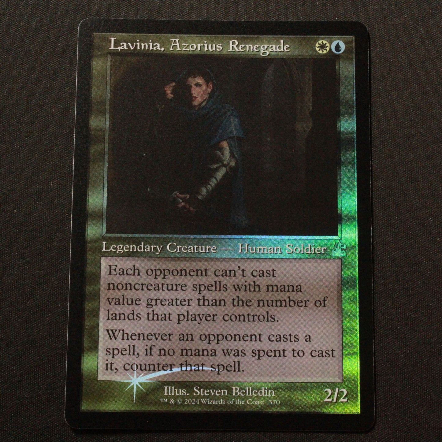 MTG Ravnica Remastered RVR FOIL Lavinia, Azorius Renegade Retro Frame 370 NM