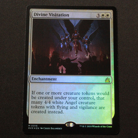 MTG Ravnica Remastered (RVR) Mythic FOIL Divine Visitation 16 NM