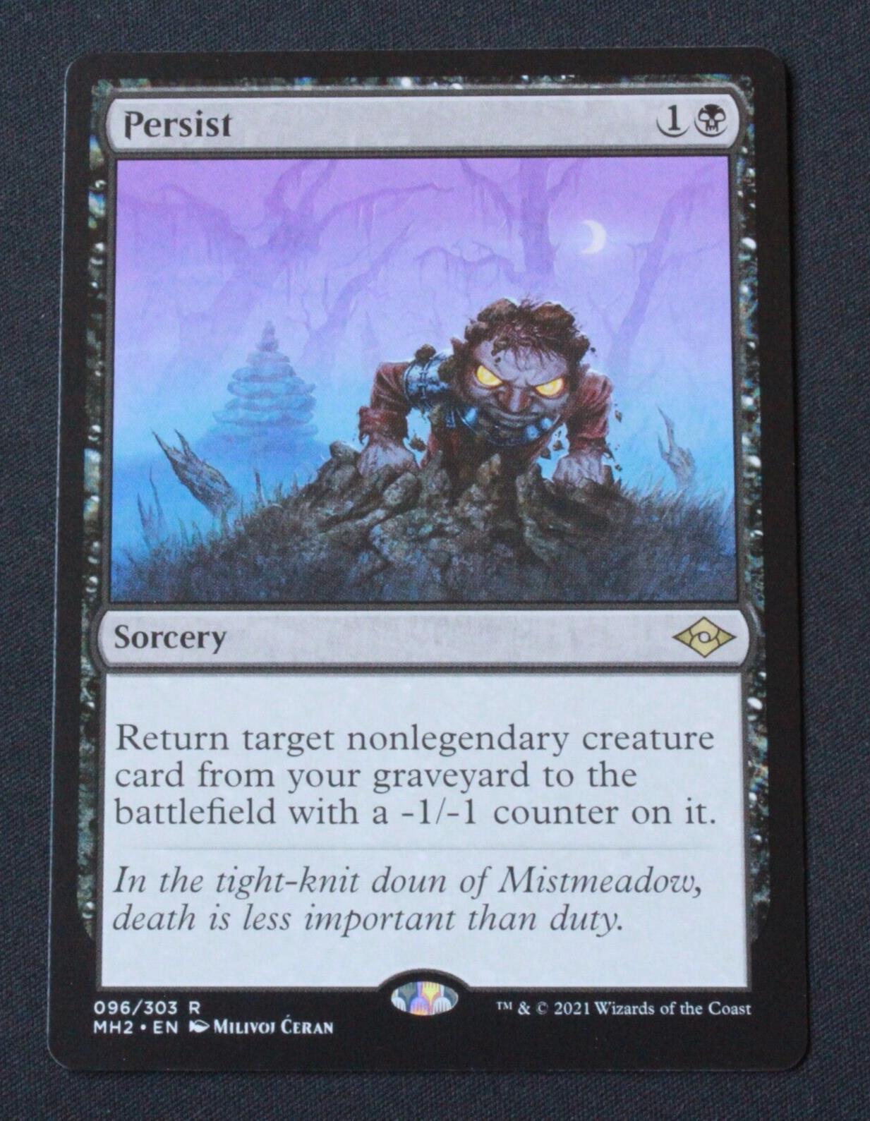 MTG Modern Horizons 2 (MH2) Rare Persist 96 NM