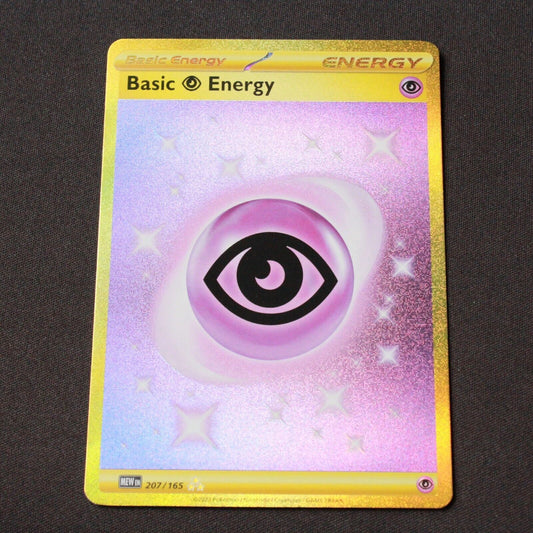 Pokemon Scarlet and Violet 151 Hyper Rare Basic Psychic Energy 207/165 NM