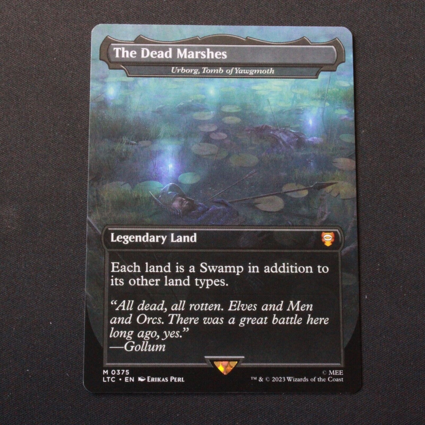 MTG Commander The Lord of the Rings (LTC) Mythic The Dead Marshes 375 NM