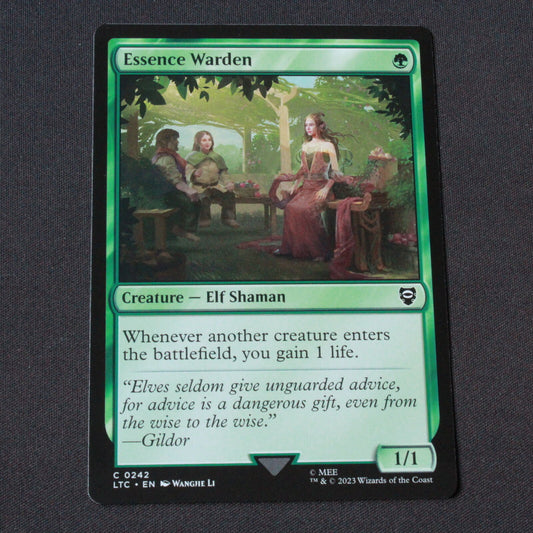 MTG Commander: The Lord of the Rings (LTC) Common Essence Warden 242 NM