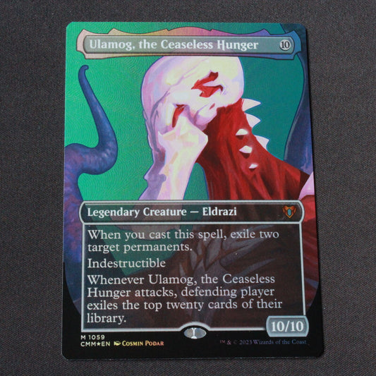 MTG Commander Masters CMM Ulamog, the Ceaseless Hunger Textured Foil 1059 NM