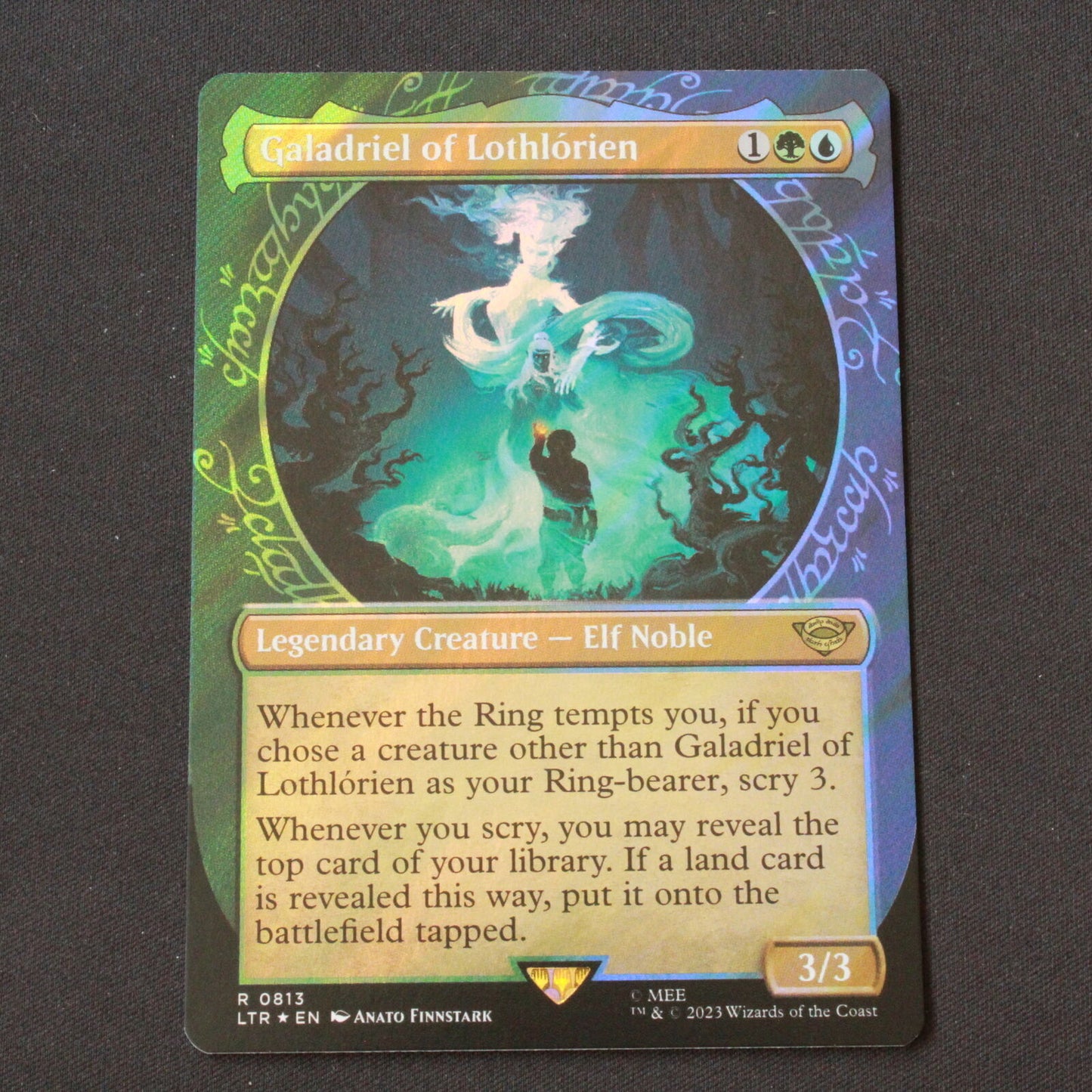 MTG LOTRs LTR FOIL Galadriel of Lothlorien Showcase Surge Foil 813 NM