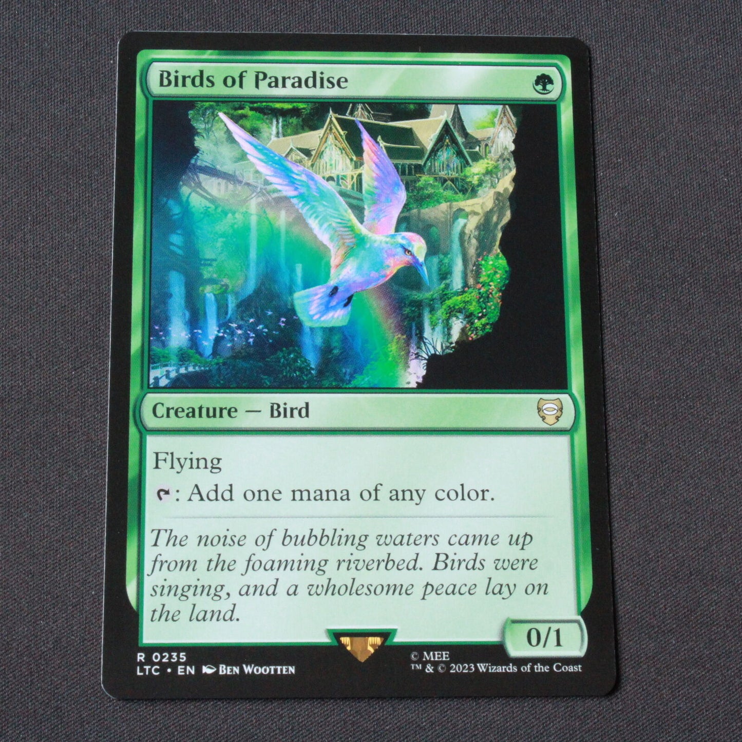 MTG Commander: The Lord of the Rings (LTC) Rare Birds of Paradise 235 NM