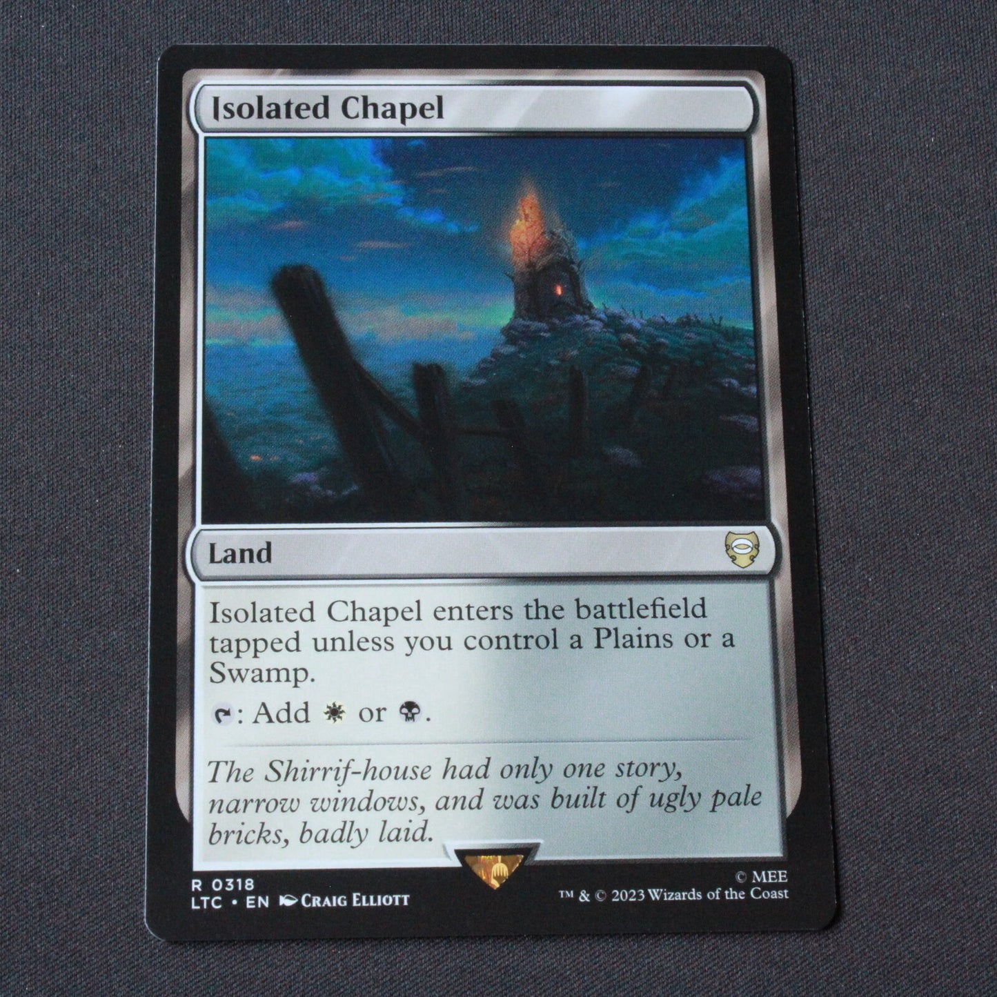 MTG Commander: The Lord of the Rings (LTC) Rare Isolated Chapel 318 NM