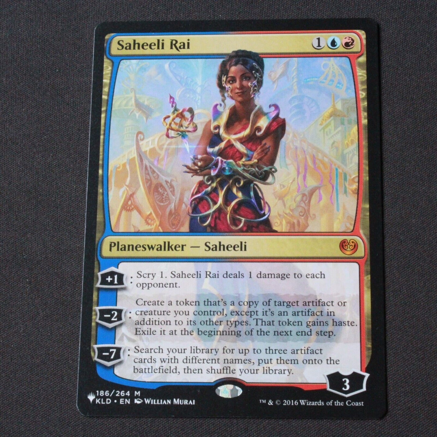 MTG The List Reprints (LIST) Mythic Saheeli Rai 186 NM