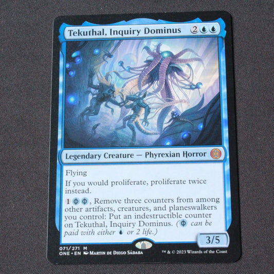 MTG Phyrexia: All Will Be One (ONE) Mythic Tekuthal, Inquiry Dominus 71 NM