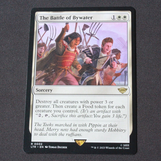 MTG The Lord of the Rings (LTR) Rare The Battle of Bywater 2 NM