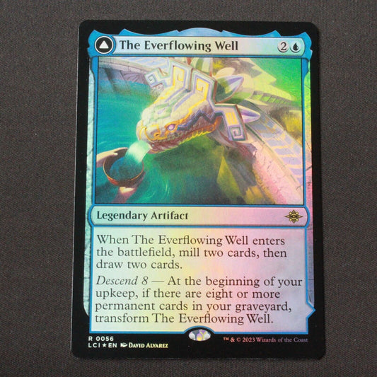 MTG The Lost Caverns of Ixalan (LCI) Rare FOIL The Everflowing Well 56 NM