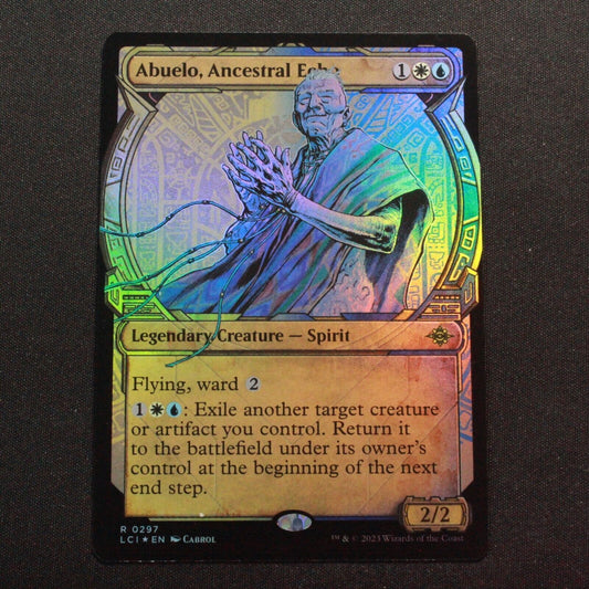 MTG The Lost Caverns of Ixalan LCI FOIL Abuelo, Ancestral Echo Showcase 297 NM