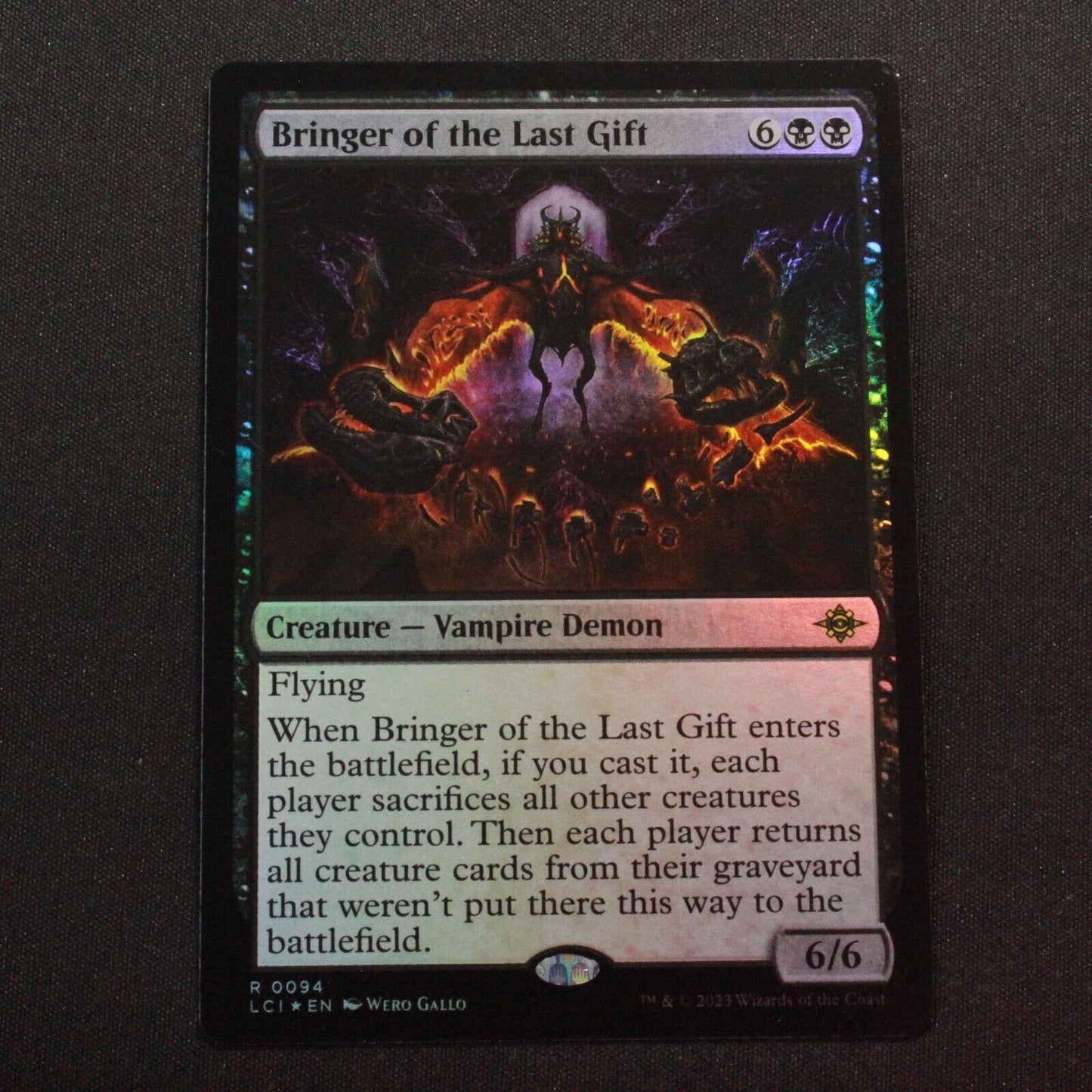 MTG The Lost Caverns of Ixalan (LCI) Rare FOIL Bringer of the Last Gift 94 NM