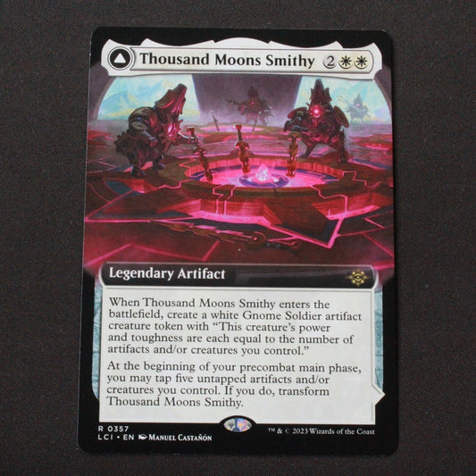 MTG The Lost Caverns of Ixalan LCI Thousand Moons Smithy Extended Art 357 NM