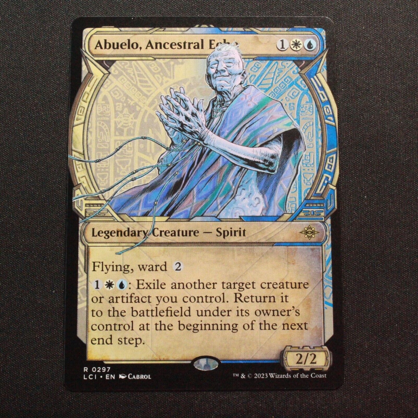 MTG The Lost Caverns of Ixalan LCI Rare Abuelo, Ancestral Echo Showcase 297 NM