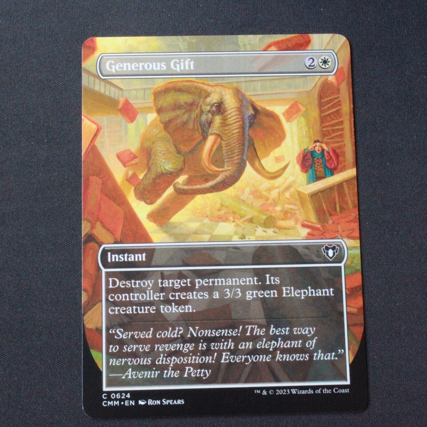 MTG Commander Masters (CMM) Common Generous Gift (Borderless) 624 NM