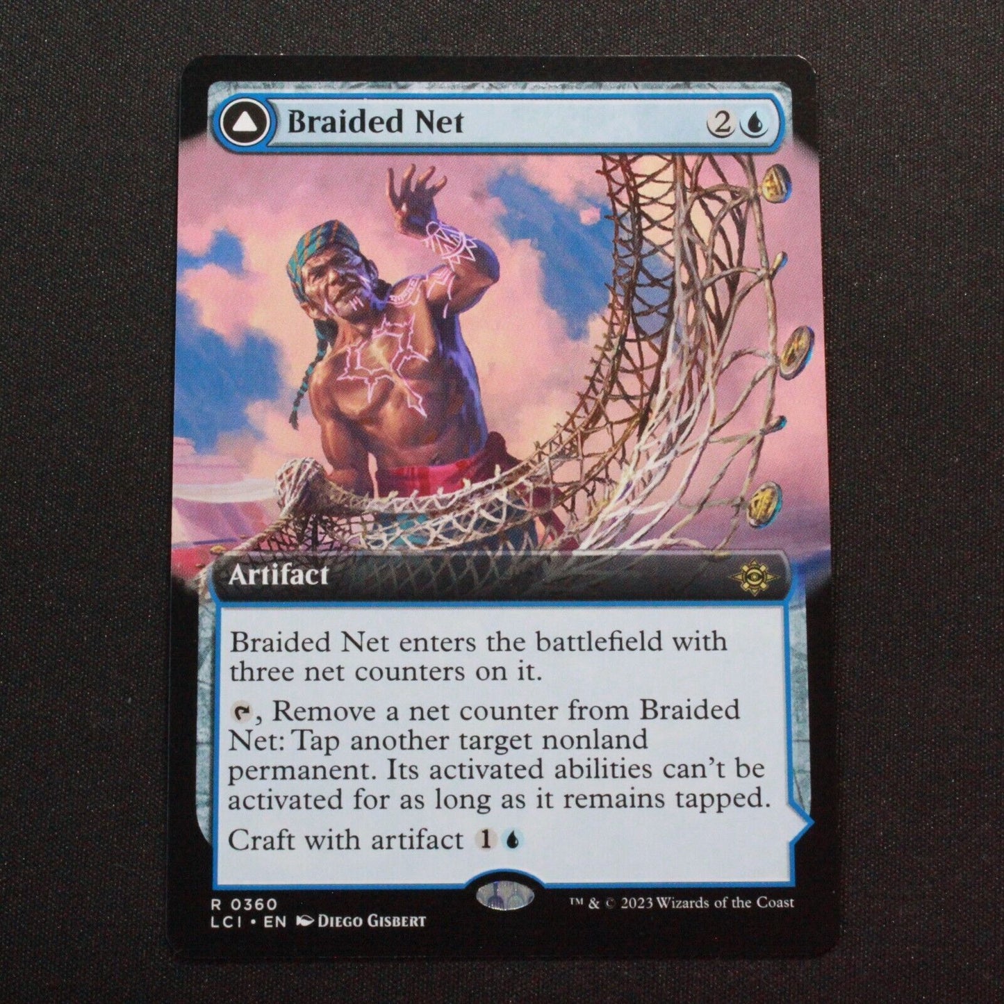 MTG The Lost Caverns of Ixalan (LCI) Rare Braided Net (Extended Art) 360 NM