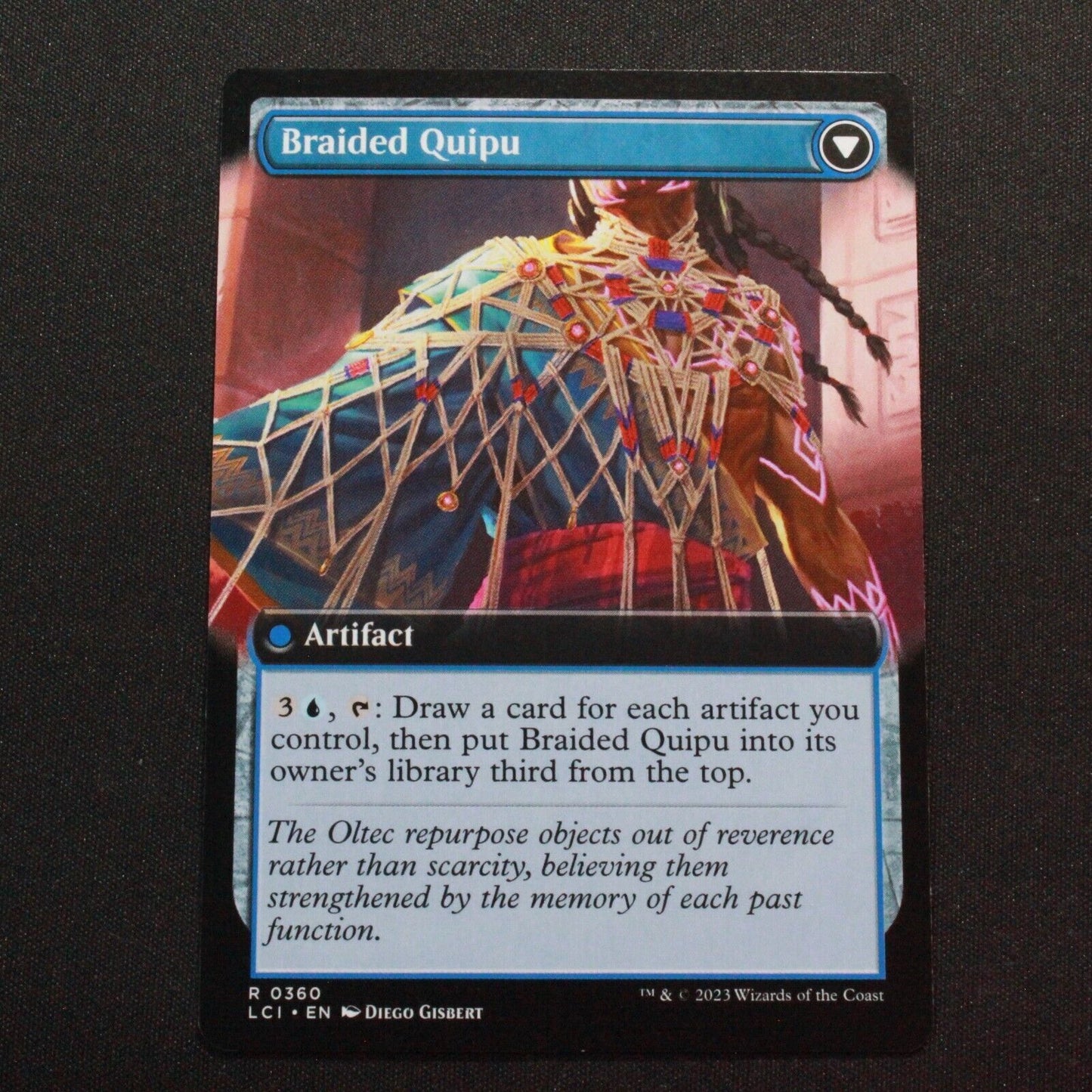 MTG The Lost Caverns of Ixalan (LCI) Rare Braided Net (Extended Art) 360 NM