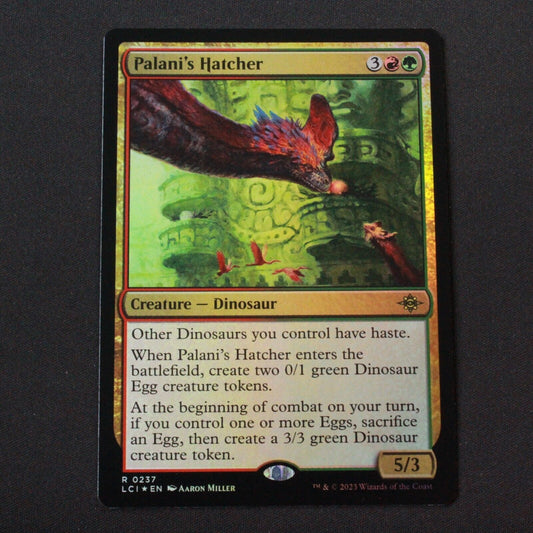 MTG The Lost Caverns of Ixalan (LCI) Rare FOIL Palani's Hatcher 237 NM