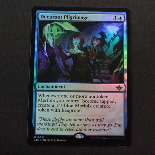 MTG The Lost Caverns of Ixalan (LCI) Rare FOIL Deeproot Pilgrimage 52 NM